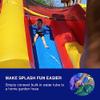 JumpOrange 15 Pirate Ship Commercial Grade Bounce House Water Slide for Kids and Adults (with Blower), Outdoor Indoor, Wet Dry Use, Big Inflatable, Birthday Party, Rental Quality, All Seasons view 2