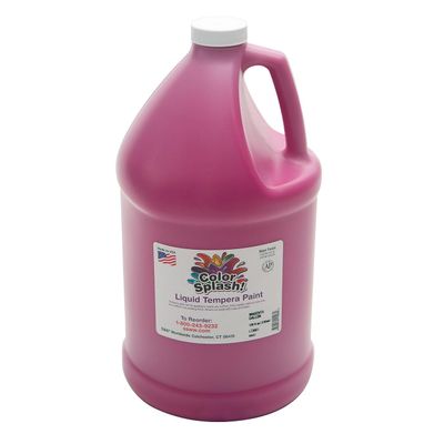 S&S Worldwide Magenta Color Splash Tempera Paint Gallon