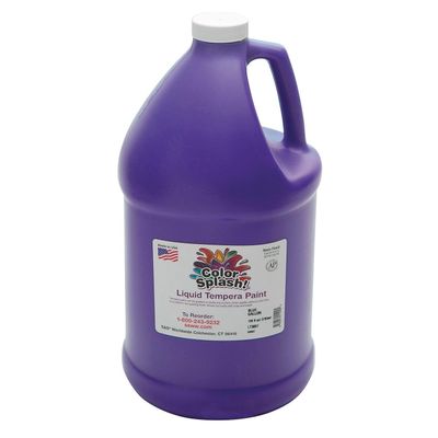 S&S Worldwide Violet Color Splash Tempera Paint Gallon