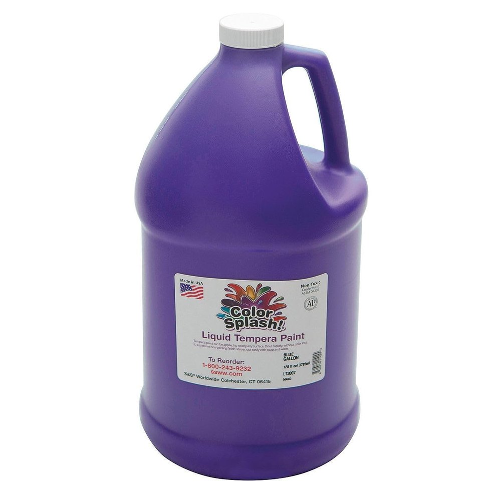 S&S Worldwide Violet Color Splash Tempera Paint Gallon