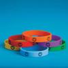 Smiley Face Silicone Bracelets (Pack of 24) view 1