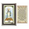 Bonyak Jewelry Pewter Our Lady of Providence on a 18 inch Curb Chain with a Prayer to St Anthony Prayer Card view 1