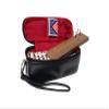 Alex Cramer The Perfect Traveler Classic Domino Set with Leather-Look Travel Case and a Deck of Miniature Playing Cards (Domino Set) view 1