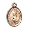 14kt Yellow Gold St. Kateri Tekakwitha Medal 1/2 x 1/4 inches view 1
