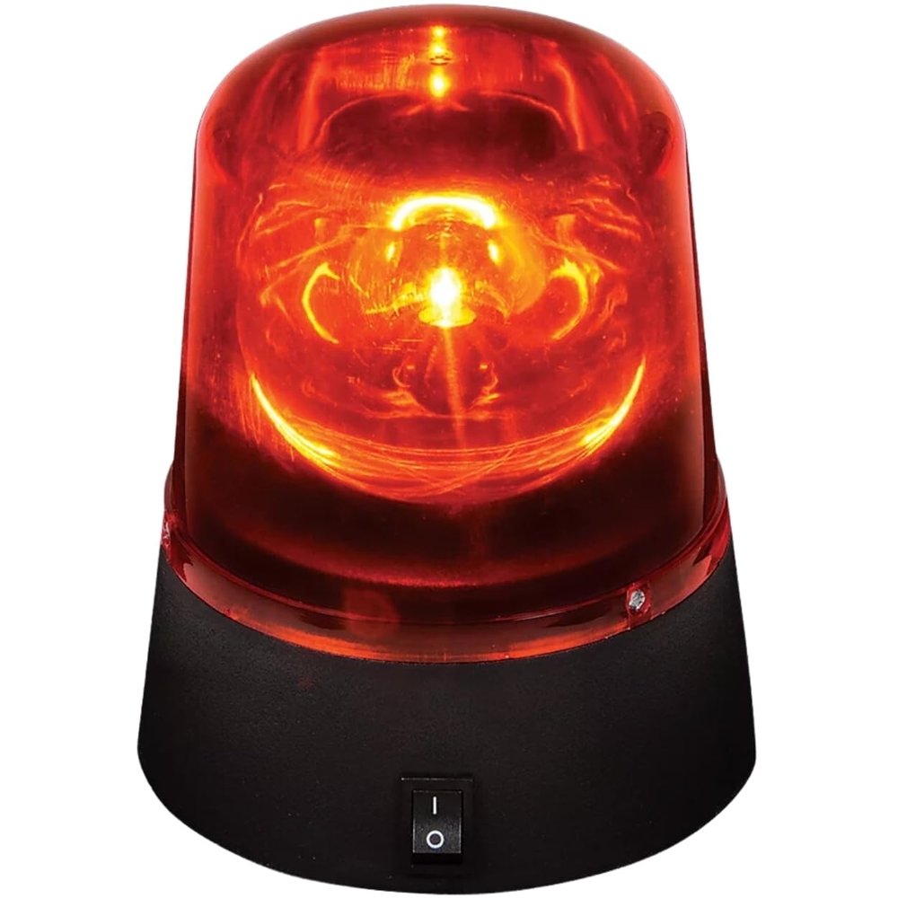 4.25" RED Police Beacon Light