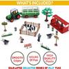 Liberty Imports Pretend Play Dairy Farming Toys Set with Farm Animals, Farmers, Figures and Accessories for Kids (23 Pieces) view 4