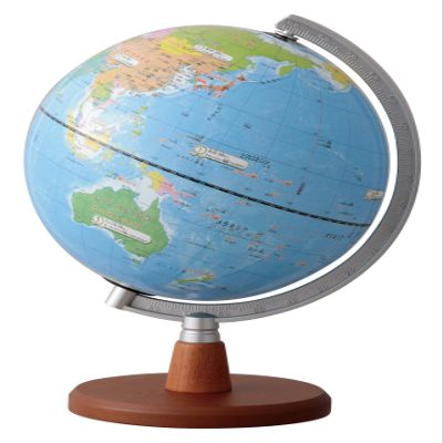 Raymay Fujii Globe OYV11 Recommended for Elementary School Students, 7.9 inches (20 cm)