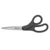 Westcott KleenEarth 8" Bent Basic Handle Scissors, Black view 1