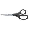 Westcott KleenEarth 8" Straight Basic Handle Scissors, Black view 1