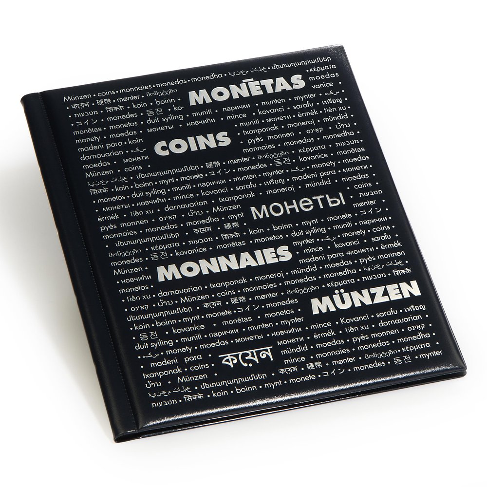 Leuchtturm 345988 Album for coin holders with 10 sheets for 20 coin holders each