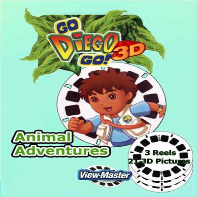 Go DIEGO Go - Classic ViewMaster 3 Reel Set