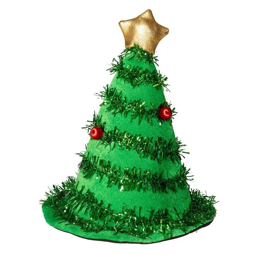 Boland 13406 Adult Christmas Tree Hat, One Size, Green