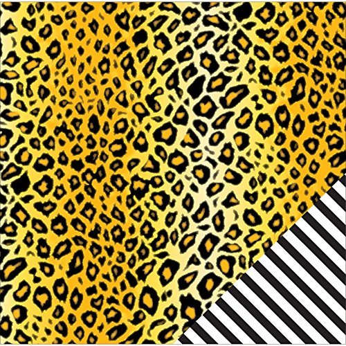 American Crafts Open Stock 12 x 12 - Pattern Paper - Double Sided - Leopard 368433