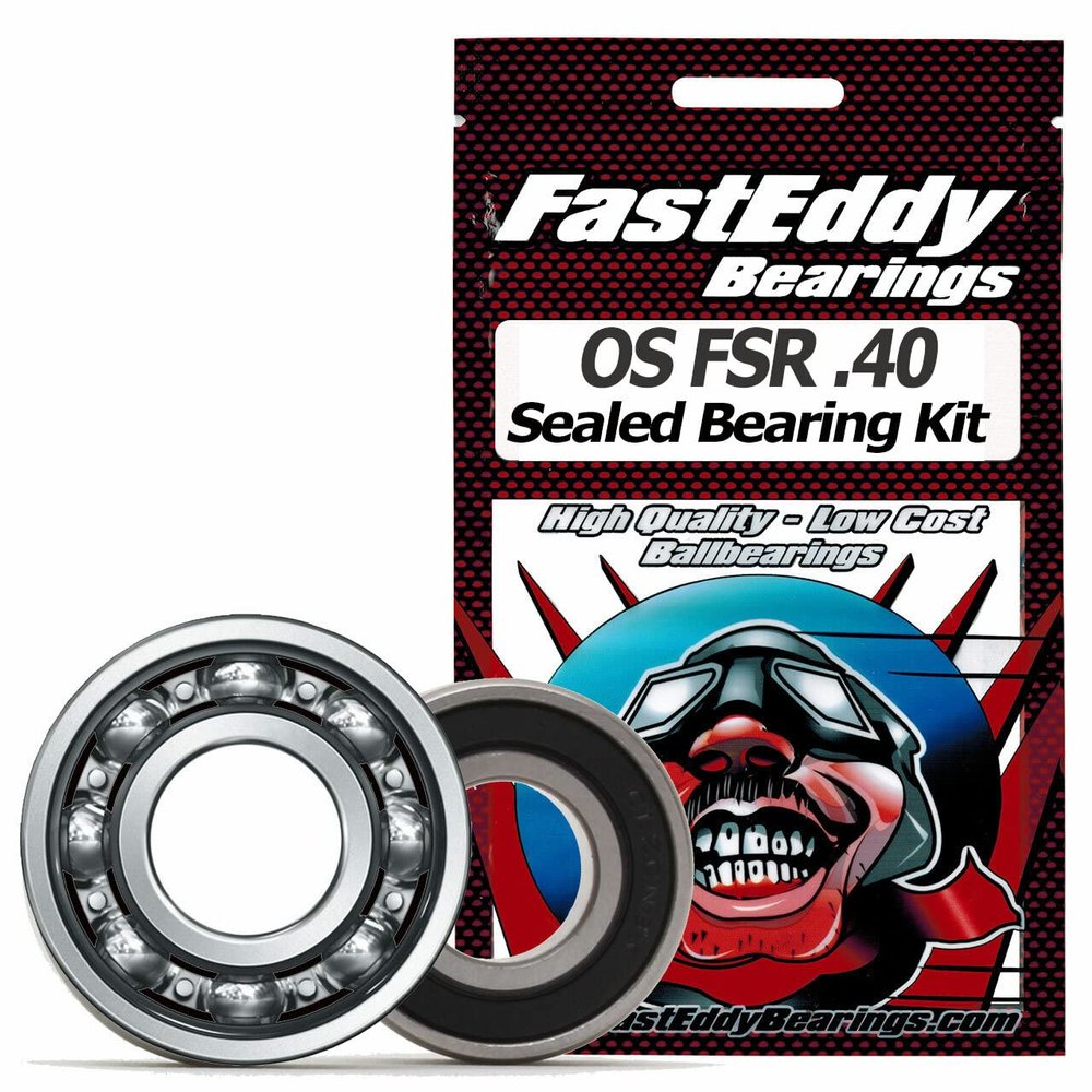 FastEddy Bearings Compatible with OS FSR .40 Sealed Bearing Kit