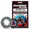 FastEddy Bearings Compatible with OS FSR .40 Sealed Bearing Kit view 1