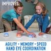 Fotorama Tap It Wireless Reaction Light Game, 4 Games in One Touch Play Set, Builds Hand-Eye Coordination Agility & Memory, Gifts for Kids Ages 6 & Up view 3