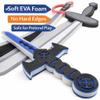 Liberty Imports 8 Pack Foam Swords Weapons Toy Set for Kids Cosplay Pretend Role Play Dress Up Accessories - 8 Different Designs Ninja Pirate Warrior Viking Swords Assorted view 2
