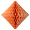 3-Pack 12 Inch Peach Honeycomb Diamond Decoration view 1