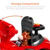 Best Choice Products Kids 3-in-1 Push and Pedal Car Toddler Ride On w/Handle, Horn, Music - Red view 4