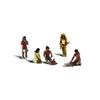 Woodland Scenics Scene-A-Rama Scene Setters Native Americans (6)12 view 1