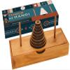 BSIRI Fun Puzzle Board Games Gifts of Hanoi Tower (9 Rings) with Wooden Designs for Brain Teasers Logic Games Kids and Adults to Challenges Mastermind Game and Think for Fun Learning Tower Puzzles view 1