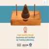 BSIRI Fun Puzzle Board Games Gifts of Hanoi Tower (9 Rings) with Wooden Designs for Brain Teasers Logic Games Kids and Adults to Challenges Mastermind Game and Think for Fun Learning Tower Puzzles view 2