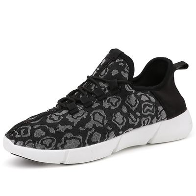 ACEVER Mens Women's Fashion Sneakers Color Changing Sports Shoes Party Hiking Camping Halloween Christmas New Year Gift Sneaker Shoes Black