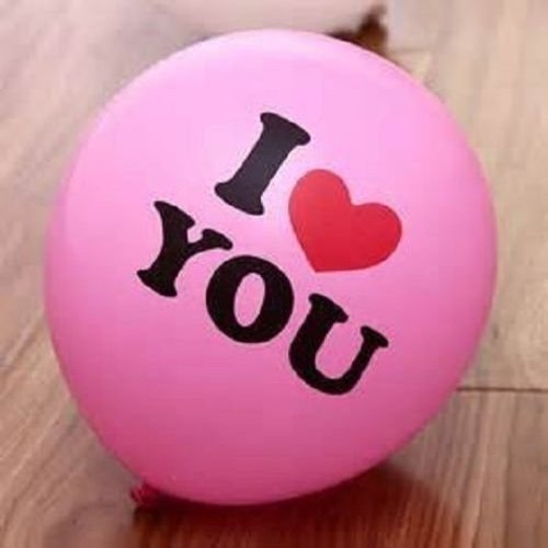 100 Pcs Pink " I Love You" Latex Balloons Party Favor wedding Birthday US SELLER SHIP FAST