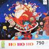 Ceaco Holiday Puzzle HO HO HO Made in USA Puzzle view 1