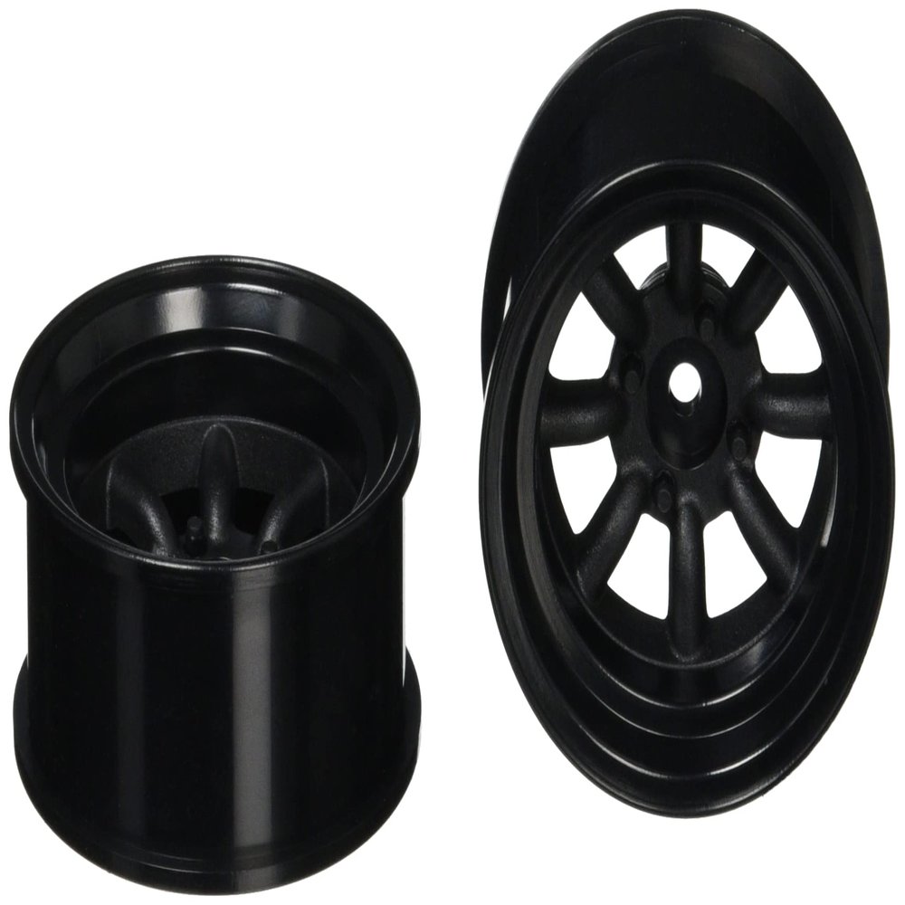 TOP LINE RS Watanabe WAT-120BK Eight Spoke Foil, Offset 12, Black