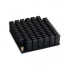 MWPR40-15 40x40x15mm heat sink with push pin