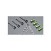 Integy RC Model C23024GREEN Extended EXT +15mm Axle and Wheel Hub for Axial SCX-10 w/ 4WS Setup view 1