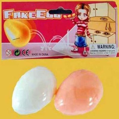 12 (1 Dozen Sets) Bulk LOT of Twin Fake Joke Realistic Eggs