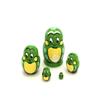 BuyRussianGifts Miniature Collection 1.25" Small MINI Frog Nesting Dolls Russian Hand Painted 5 Piece Set/The Smallest Doll in The World view 4