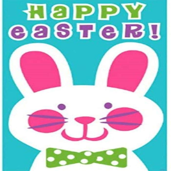 amscan Easter Bunny Multicolored Potato Sacks, 6 Ct. | Party Accessory