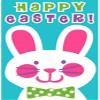 amscan Easter Bunny Multicolored Potato Sacks, 6 Ct. | Party Accessory view 1
