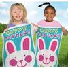 amscan Easter Bunny Multicolored Potato Sacks, 6 Ct. | Party Accessory view 2