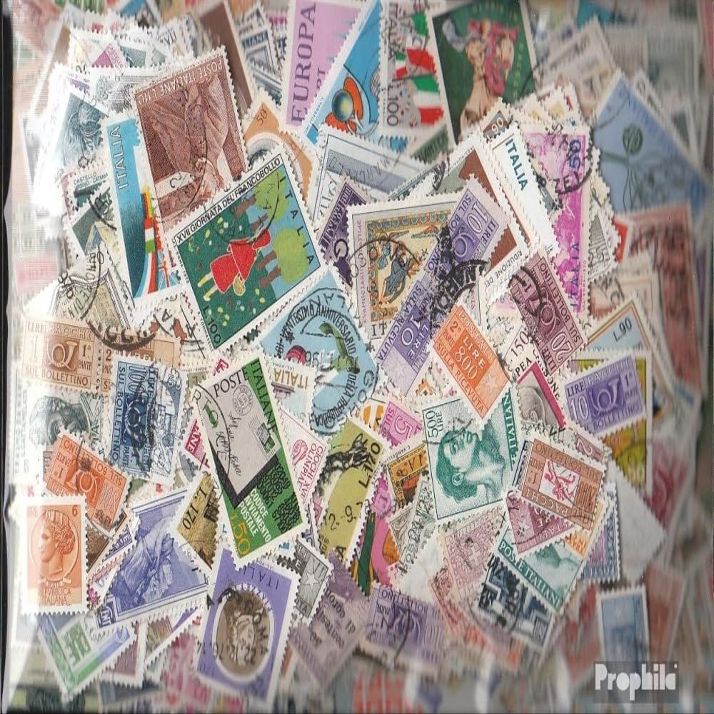 Prophila Collection Italy 1.000 Various Stamps (Stamps for Collectors)
