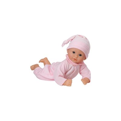 Corolle Bb Calin Charming Pastel - 12" Soft Baby Doll with Vanilla Scent, Pink Outfit & Sleeping Eyes for Girls Ages 18 Months+, Cute Reborn Realistic Baby Dolls for 2 Year Old Girls