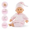 Corolle Bb Calin Charming Pastel - 12" Soft Baby Doll with Vanilla Scent, Pink Outfit & Sleeping Eyes for Girls Ages 18 Months+, Cute Reborn Realistic Baby Dolls for 2 Year Old Girls view 2