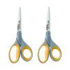 Westcott Straight Titanium Scissors with New Handle Design, 8", Two Per Pack, Case of 72 (13901) view 1