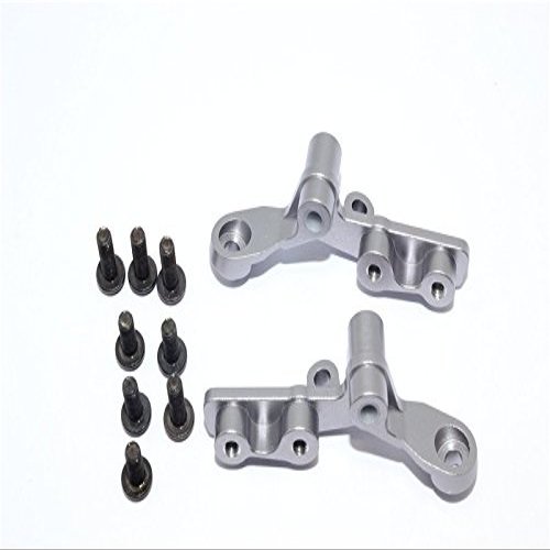 GPM For Tamiya DT-03 Upgrade Parts Aluminium Front Rocker Arm - 1Pr Set Gray Silver