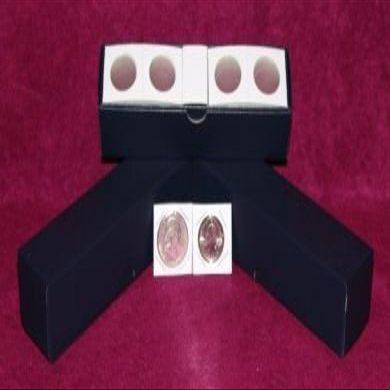 1 x 1 Coin Flips for Quarters w/Blue storage boxes. (100 per box)