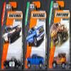 2014 Matchbox Lot of 3! - '93 Ford Mustang LX SSP, 2014 Chevy Silverado 1500, '68 Toyota Land Cruiser FJ40 view 1
