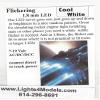 Evan Designs FLU1 Flickering Cool White 1.8mm LED view 1
