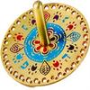 Laser cut Dreidel Oriental MULTI COLOR (Att: EM-DRC-2ML) view 1