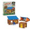 LINCOLN LOGS  Oak Creek Lodge  137 Pieces - Real Wood Logs-Ages 3+ - Best Retro Building Gift Set for Boys/Girls  Creative Construction Engineering  Top Blocks Game Kit - Preschool Education Toy view 1