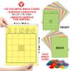 Hygloss Products Blank Bingo Cards To Write On - 50-Pack Multicolor -1000 Chips Included - Large Size Bingo Sheets Disposable - Activities For Classroom, Parties, Contests, Weddings, Events & More view 2