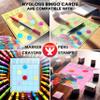 Hygloss Products Blank Bingo Cards To Write On - 50-Pack Multicolor -1000 Chips Included - Large Size Bingo Sheets Disposable - Activities For Classroom, Parties, Contests, Weddings, Events & More view 3