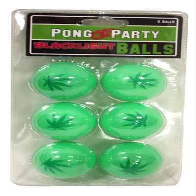Island Dogs Pot Leaf Pong Balls